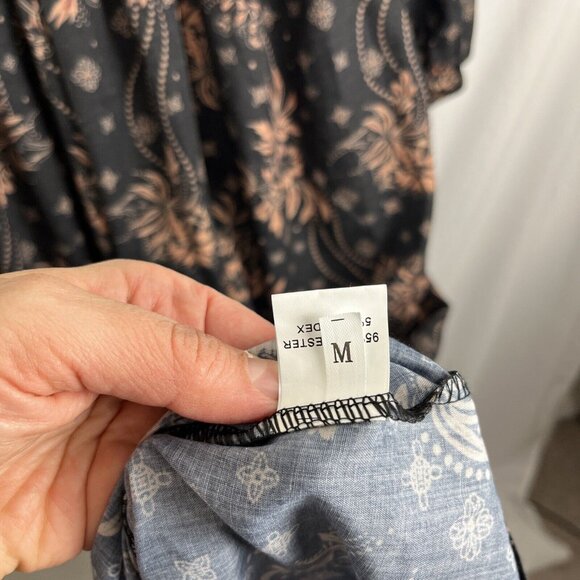 Unbranded VNTG Maxi Dress Women’s Size M Witchy Boho Fairy Grunge - Picture 5 of 11